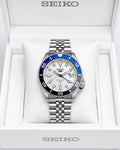 Seiko 5 Sports White Dial Stainless Steel Automatic Watch