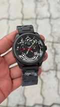 Heuer Grand Carrera LS Automatic Skeleton Black Dial Chronograph Watch