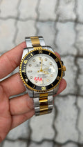 Rolex Submariner Two-Tone White Dial Watch