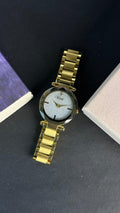 Dior White Glitter Dial Women's Watch