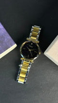 Dior Black Starry Dial Two-Tone Women's Watch