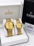 Rado Gold Couple Watch Set
