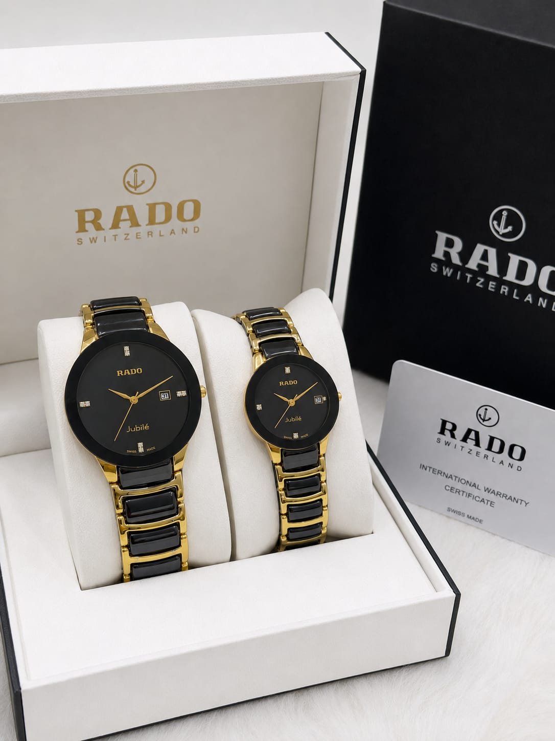Black & Gold Couple Set