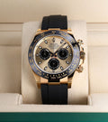 Casual Rolex Rainbow Gold Dial New Model Men's Watch