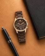 Marvellous Armani Round Dial Quartz Analog Men's Watch