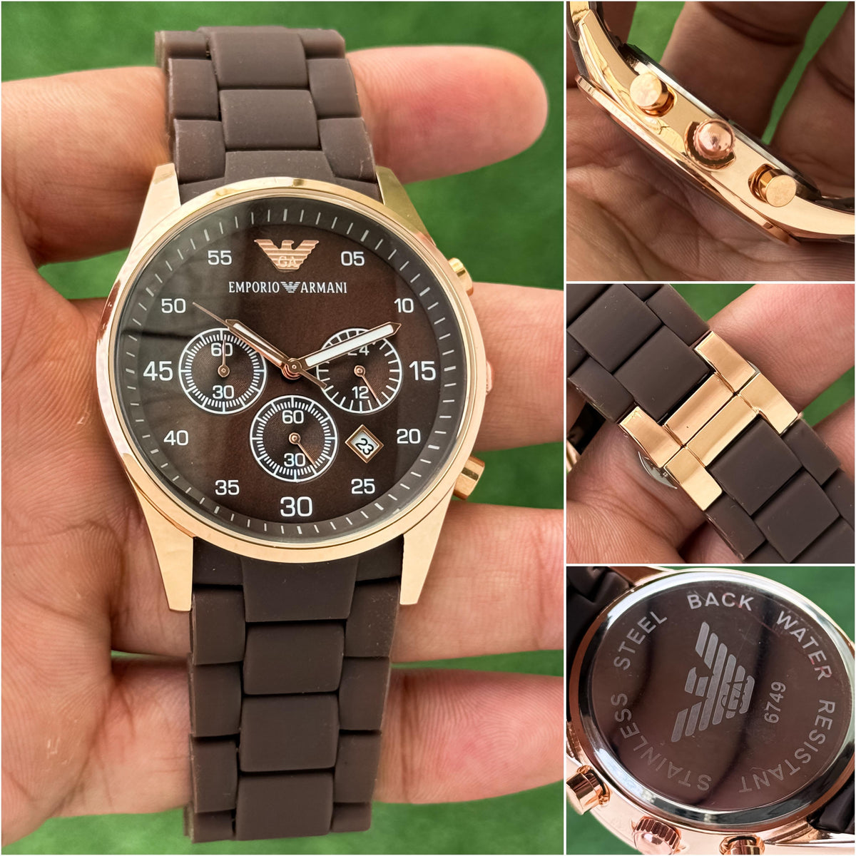 Marvellous Armani Round Dial Quartz Analog Men's Watch