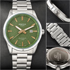 Casio Edifice EFV-100D-1AV Green Dial Watch For Men