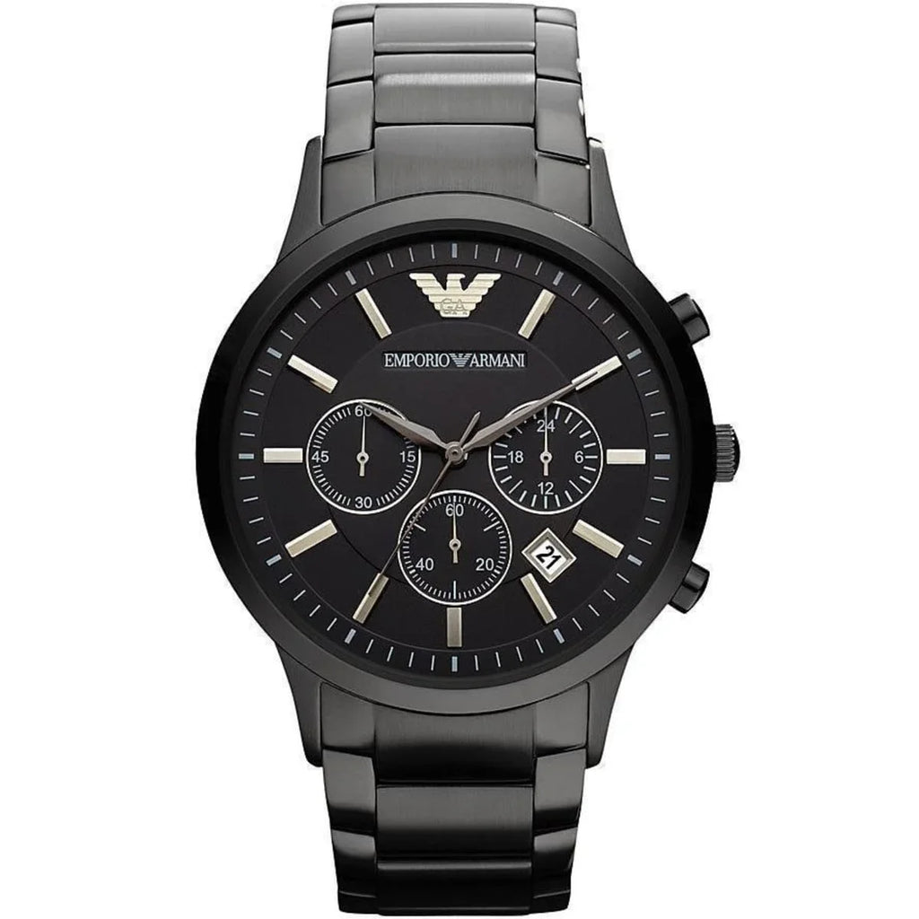 Classic Armani Round Dial Quartz Analog Men’s Watch