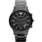 Classic Armani Round Dial Quartz Analog Men’s Watch