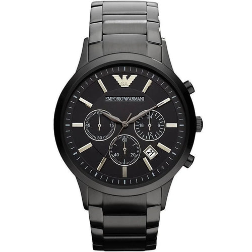 Classic Armani Round Dial Quartz Analog Men’s Watch