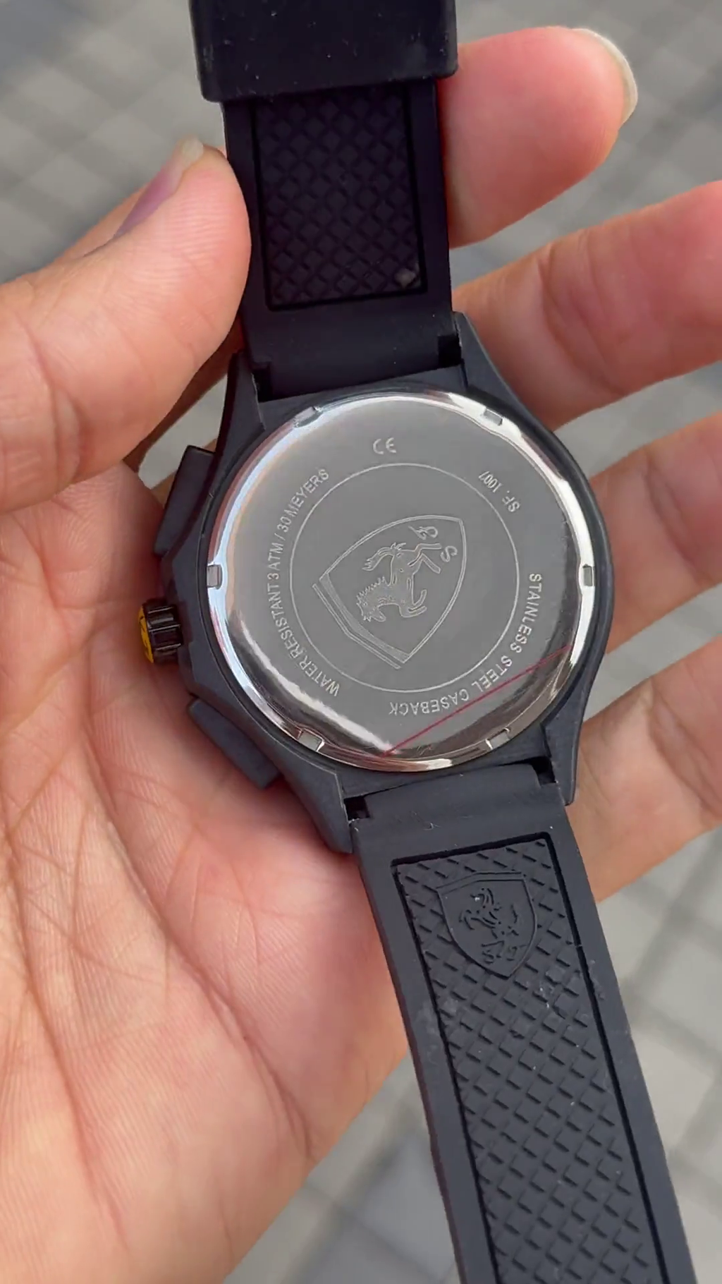Ferrari Scuderia Sporty Look Men's Watch